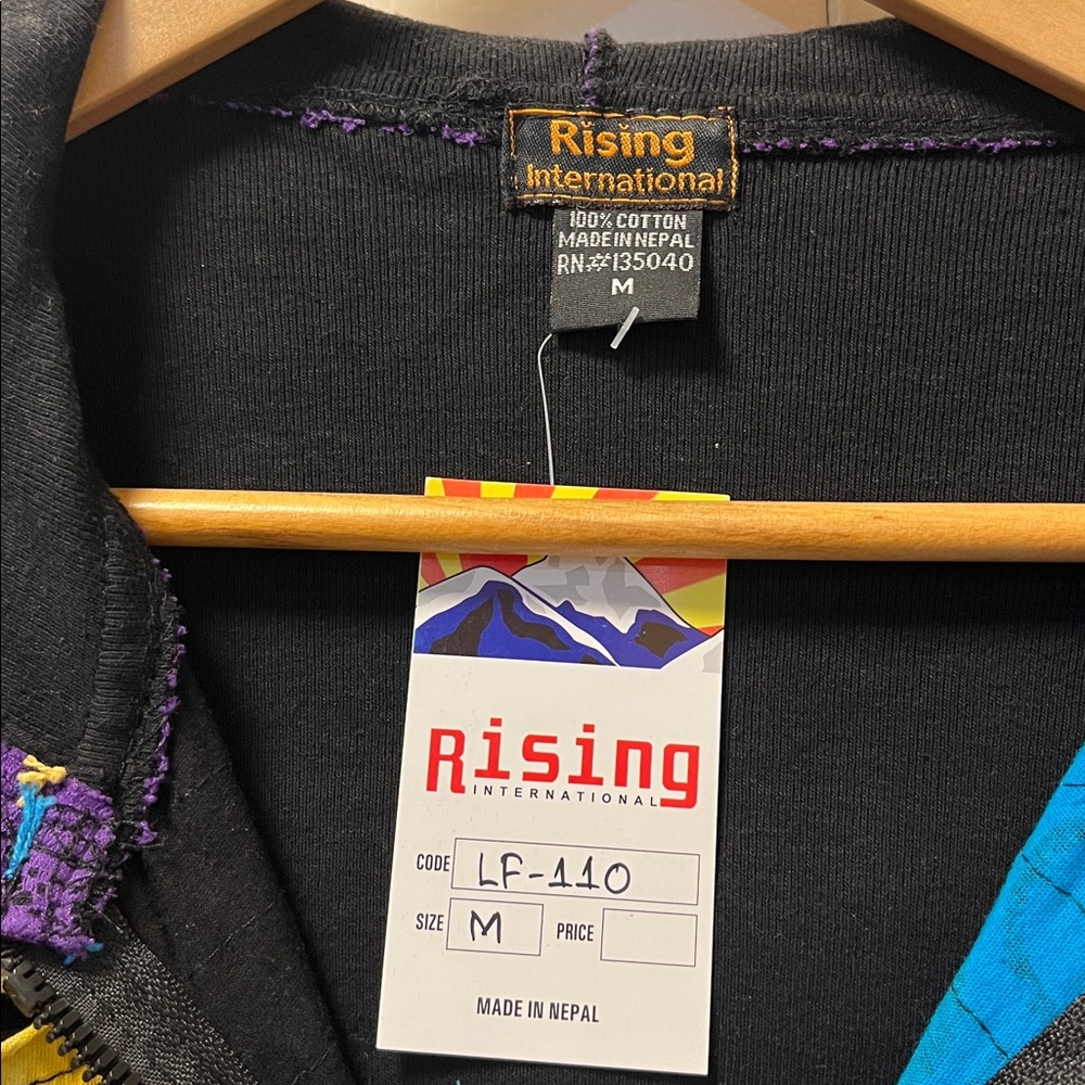Rising International Colorful Patchwork Jacket - Picture 2 of 2